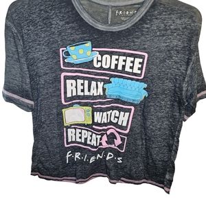 Friends sz. Medium black tshirt